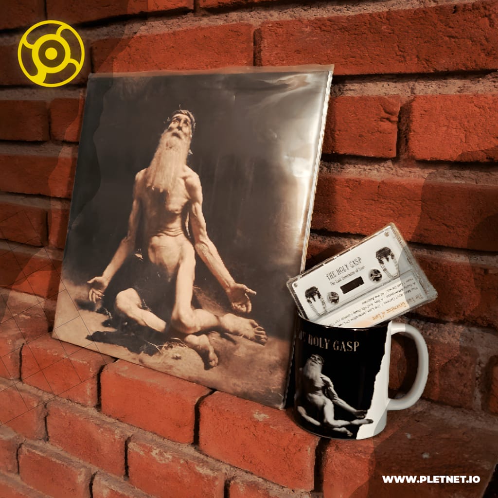 Pack "Acto Final" The Holy Gasp – Doble Vinilo + Cassette + Taza (Edición de Lujo – Recomendado)