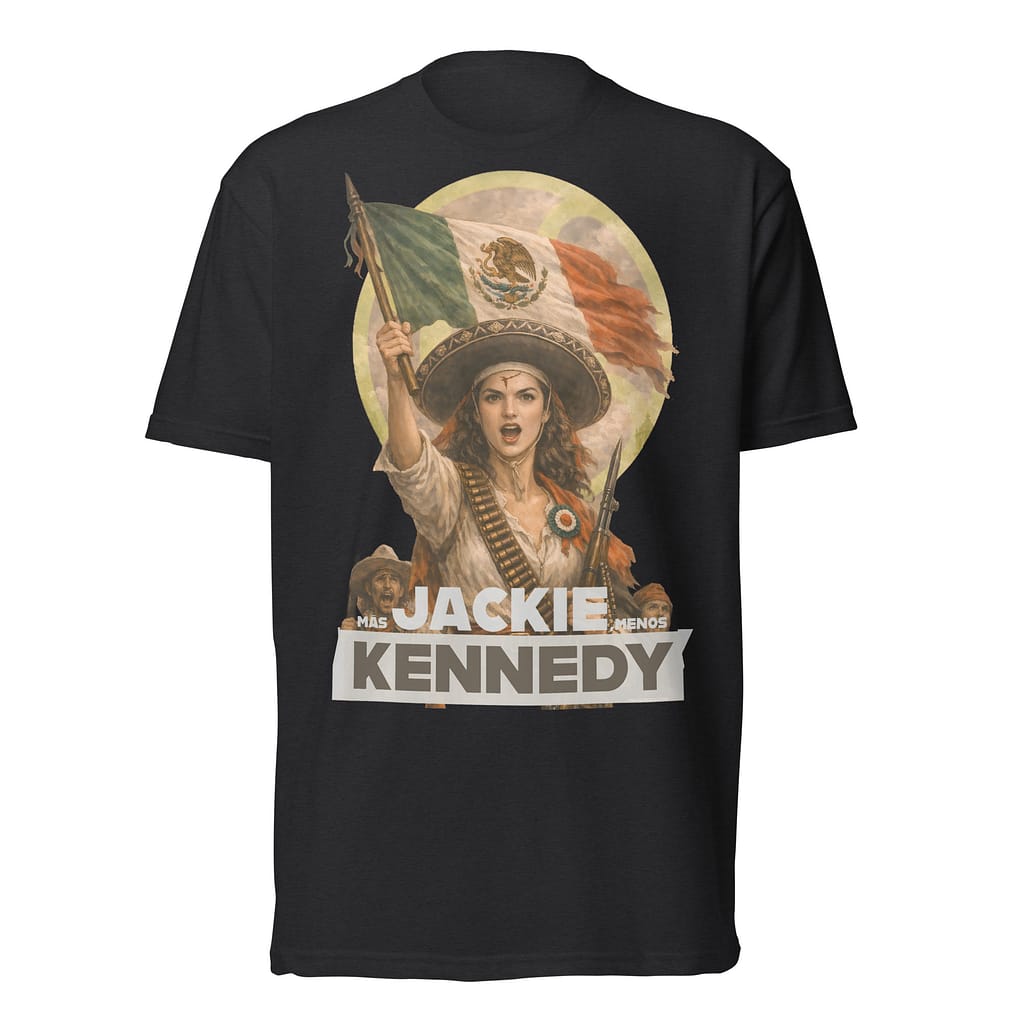 🔥 Camiseta "Más Jackie Menos Kennedy" – Nodos Libres