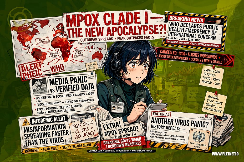 El apocalipsis no llegó. Pero el miedo sí. Caro desmenuza el show mediático del Mpox Clado I en Studio. #PlétoraStudio #YQuéTalSi #SaludYMedios