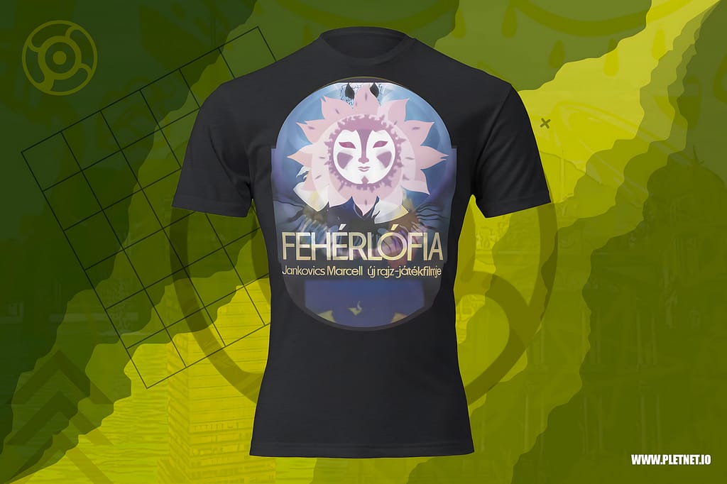 Feherlofia no está en streaming. Está en tu guardarropa. Camiseta inspirada en la obra maestra de Jankovics ya disponible. #Feherlofia #CineDeCulto #PlétoraShop
