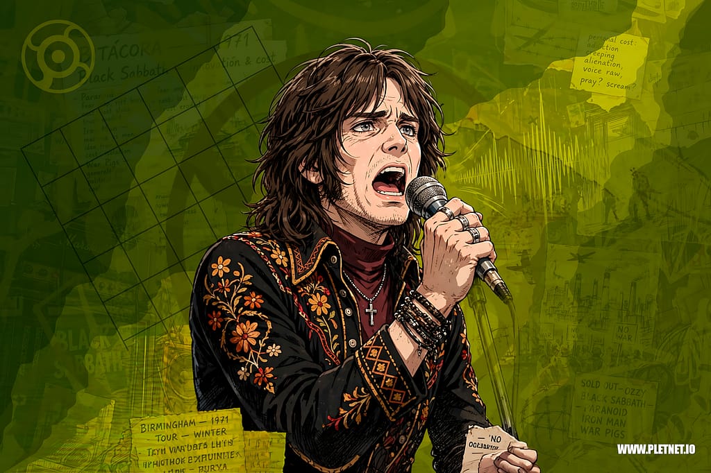 Ozzy no fue un dios. Fue un humano que rugió. Su legado no es para repetirlo, es para aprender de él. Tori en Nodos Libres. #PlétoraStudio #OzzyOsbourne #RockSinMartirio