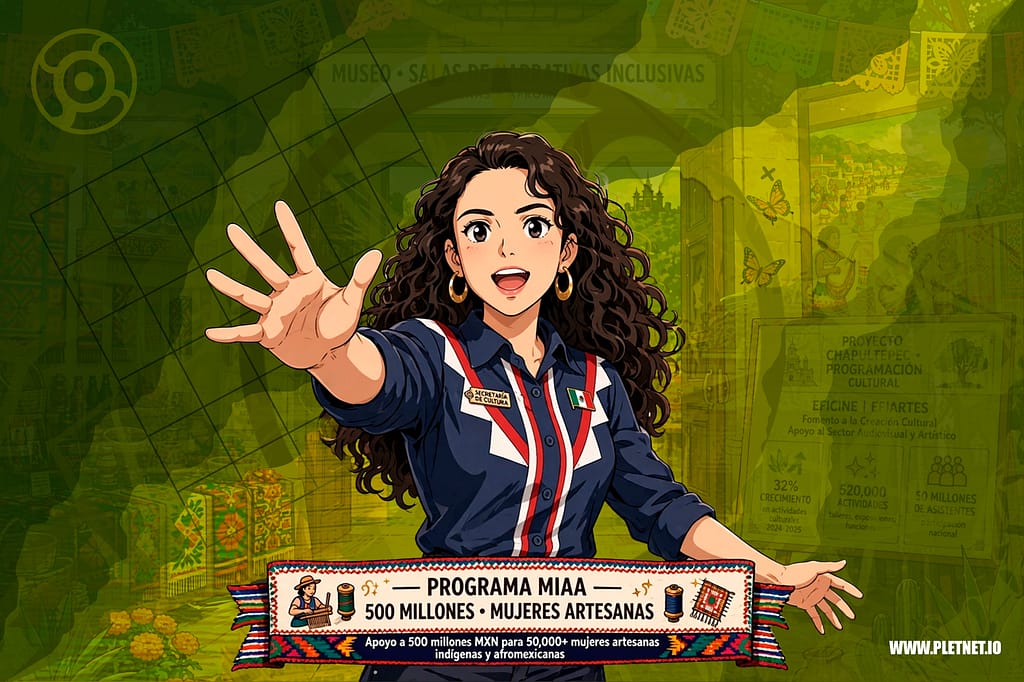 Curiel abrió grietas, pero el presupuesto las cierra. A tres años, los logros son reales y las protestas también. Caro analiza los claroscuros del Estado cultural mexicano. #PlétoraStudio #YQuéTalSi #CulturaYPolítica