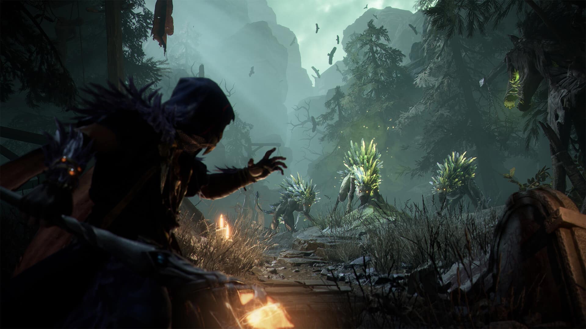Mistfall Hunter combina la tensión de los extractores con el combate cuerpo a cuerpo en un mundo de fantasía oscura