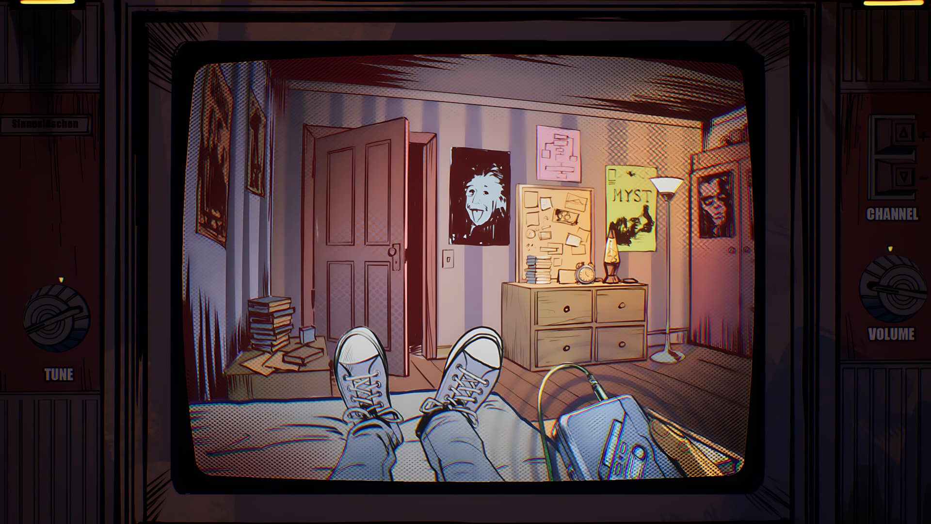 Tuned In actualizó su demo en Steam: más difícil, más rápido y más corto. Un televisor maldito te atrapa y tú decides cómo escapar. ¿Te atreves a cambiar de canal? 📺 #TunedIn #VercorsGames #Terror
