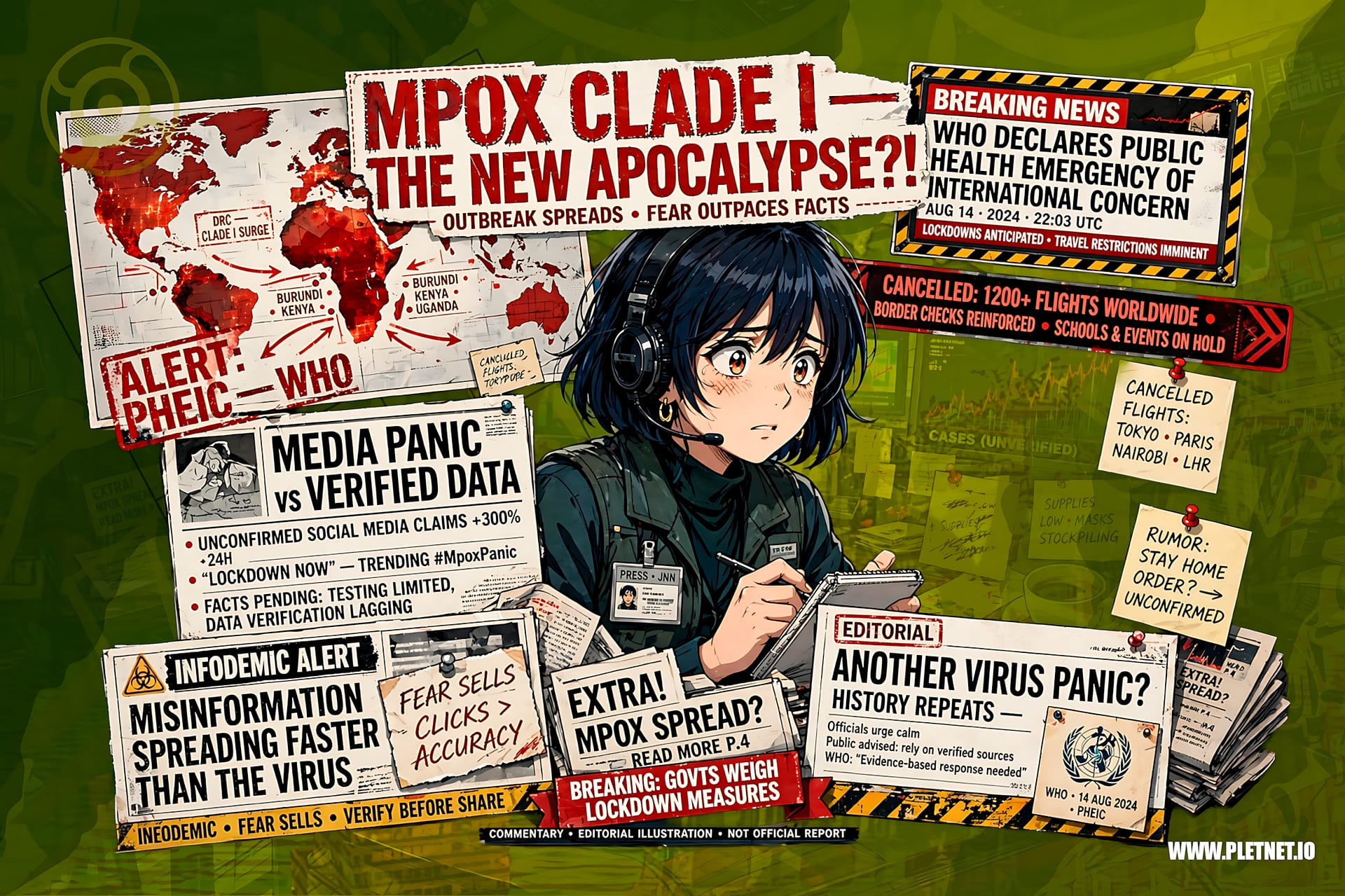 ¿Y qué tal si… el Mpox Clado I fue, en realidad, un Apocalipsis inventado?