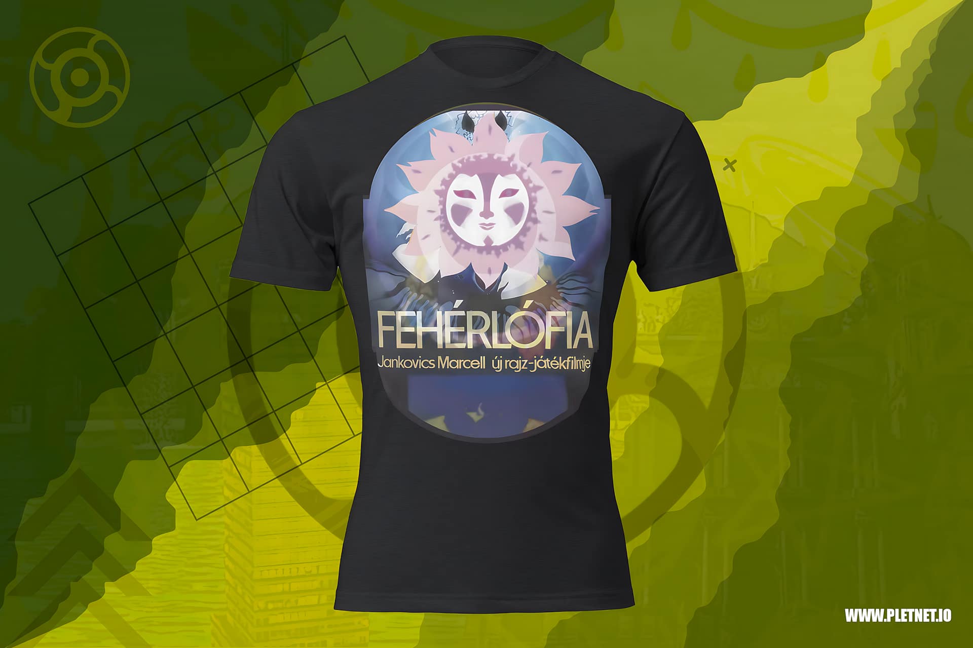 Feherlofia no está en streaming. Está en tu guardarropa. Camiseta inspirada en la obra maestra de Jankovics ya disponible. #Feherlofia #CineDeCulto #PlétoraShop