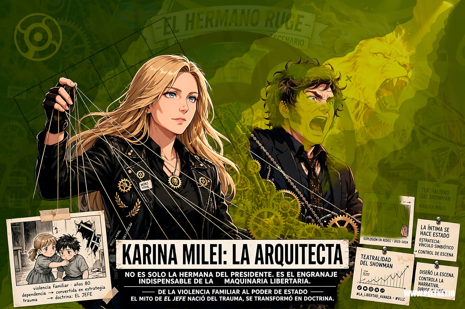 Karina Milei no se votó. Pero gobierna. Tori analiza el poder que opera en la sombra y la democracia que lo permite. Nodos Libres, en Studio. #PlétoraStudio #PoderInvisible #KarinaMilei