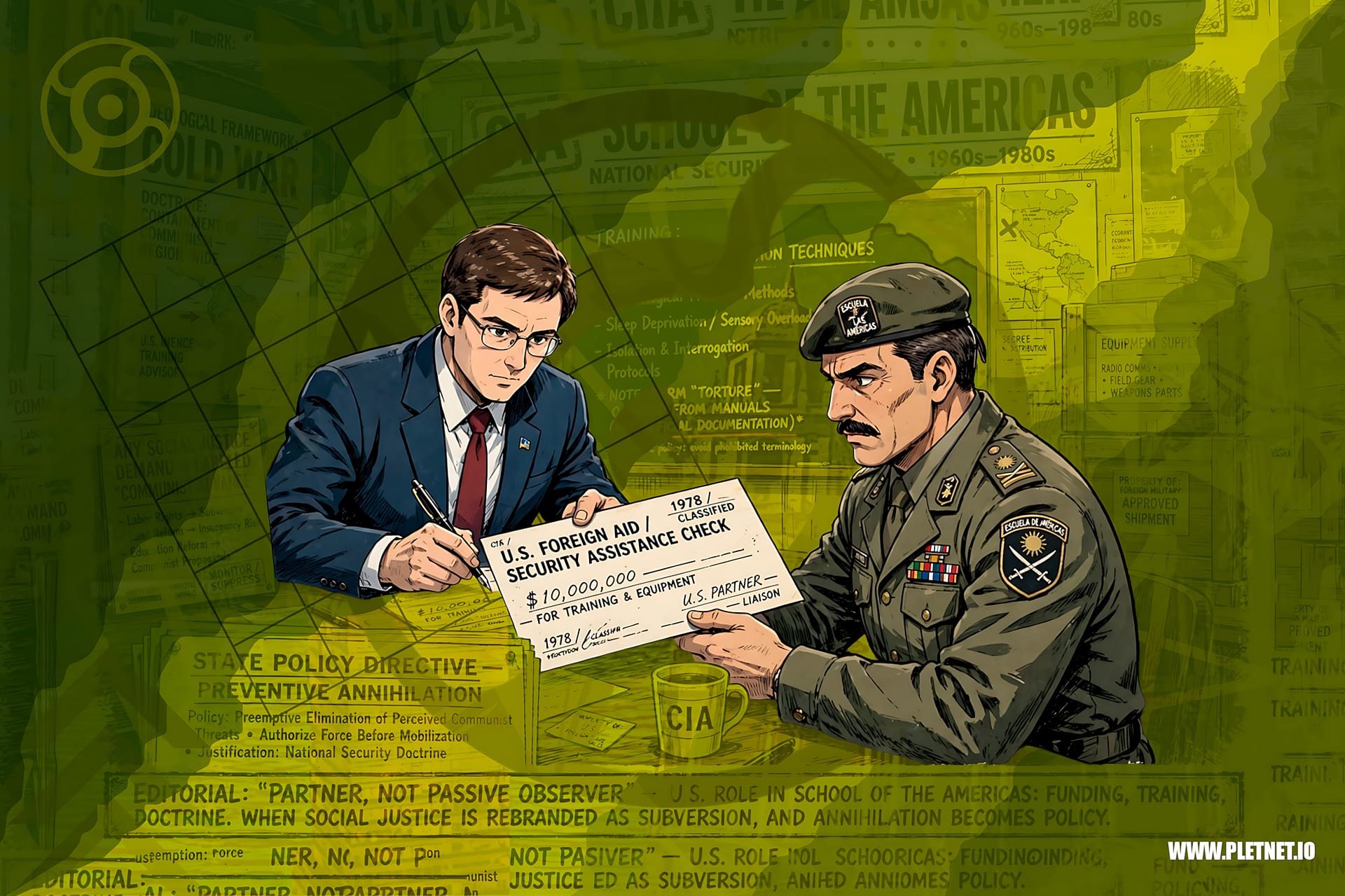 El Plan Cóndor no fue una guerra: fue una oficina. Y su manual sigue vigente. Nuevo episodio de El Intercambio en Plétora Radio. #PlétoraRadio #PlanCóndor #MemoriaHistórica