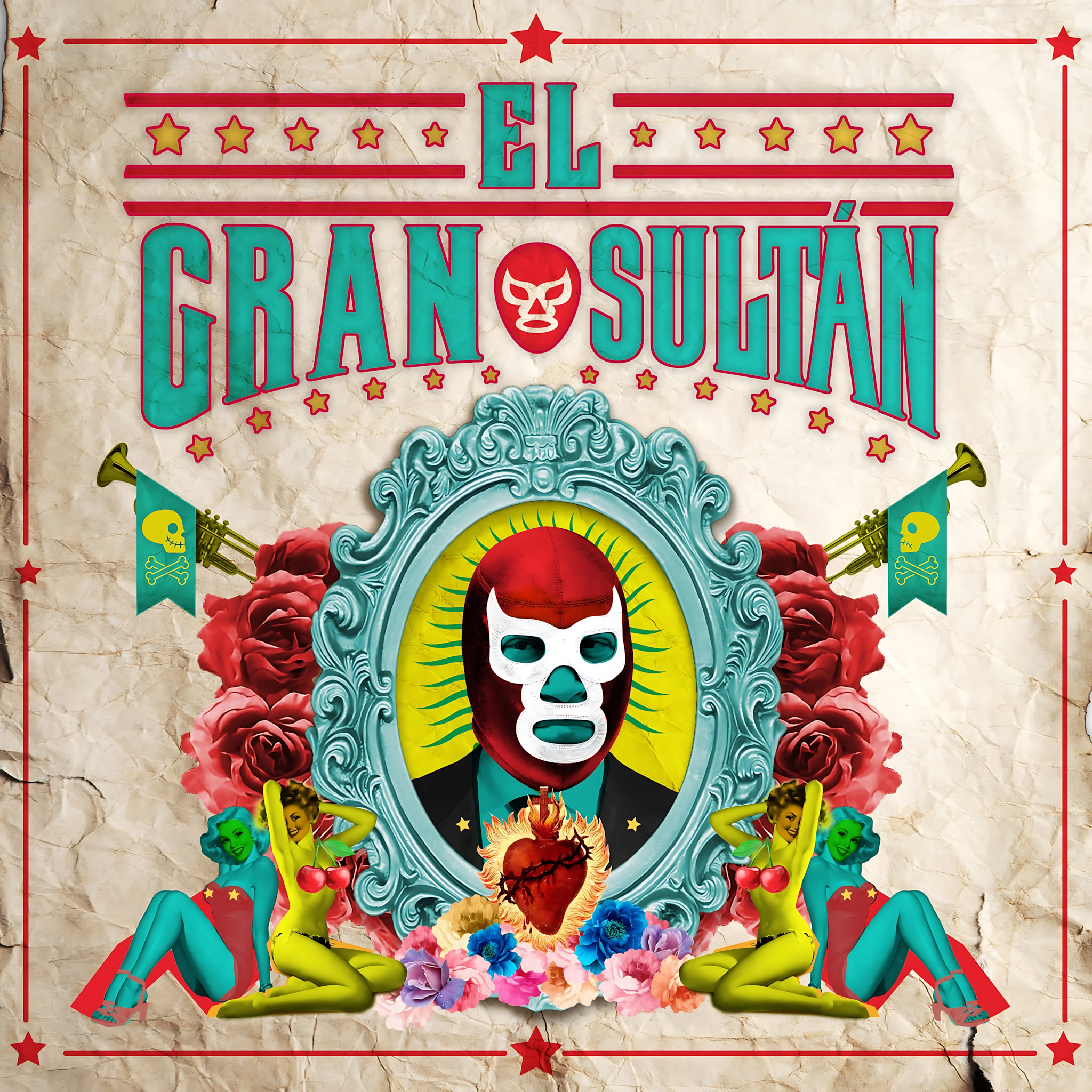El Gran Sultán mezcla cumbia, rock y lucha libre sin pedir permiso. El caos tropical que dignifica lo popular. Escúchalos en Plétora Radio. #ElGranSultán #PlétoraMusic #FusiónSinPermiso