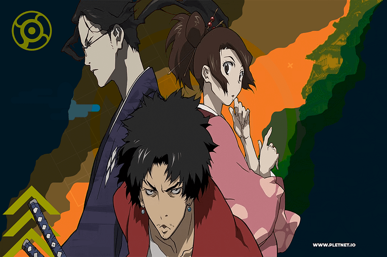 Shinichiro Watanabe juntó samuráis con hip hop underground y el resultado no fue un desastre, fue Samurai Champloo. Nujabes, Fat Jon, Tsutchie y Force of Nature crearon bandas sonoras que no acompañaban la imagen: peleaban con ella. Y ganaban. #SamuraiChamploo #Nujabes #AnimeMusic