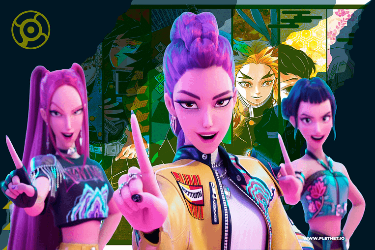 El Globo de Oro se fue con las cazadoras de demonios del K-Pop. El anime de Ufotable encontró un rival inesperado en la fusión perfecta de cultura pop y taquilla. #KimetsuNoYaiba #GlobosDeOro #PlétoraNetwork